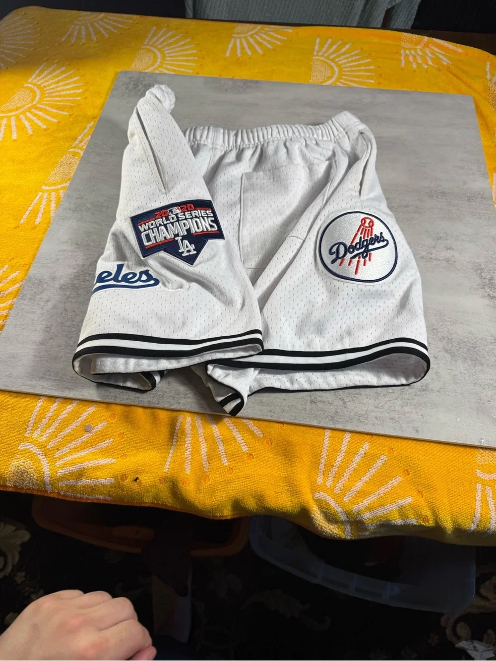 MLB comfortable white